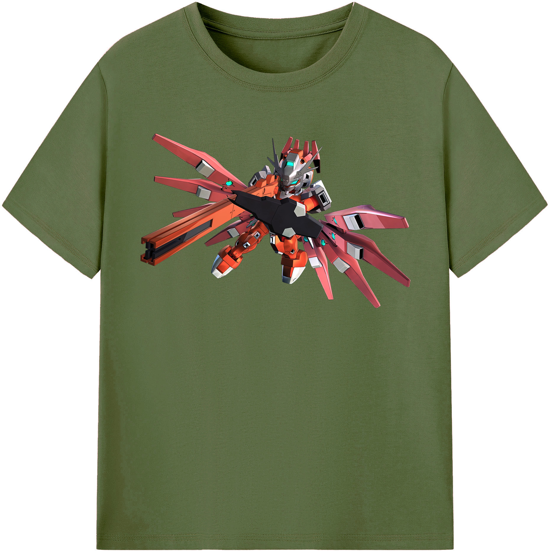 （画像用） 機動戦士ガンダム Mobile Suit Gundam 綿100％半袖Tシャツ（フロントプリント）